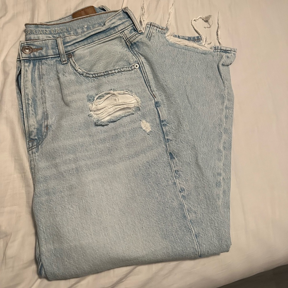 American Eagle 90s hi rise jean